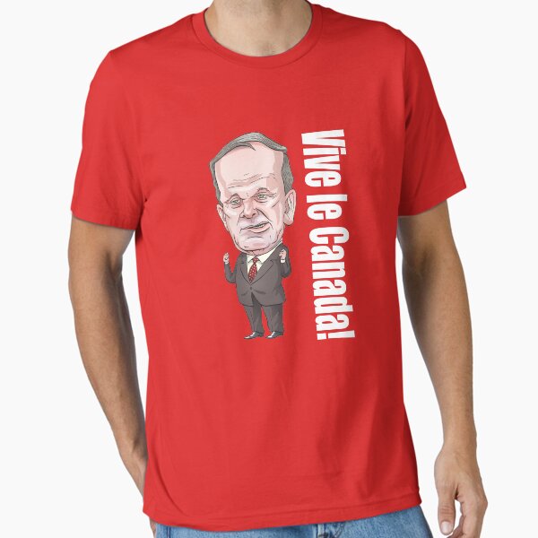 Jean Chretien "Vive le Canada!" Essential T-Shirt