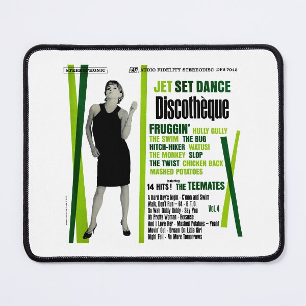 Item preview, JET SET DISCOTHEQUE - RECORD SLEEVE designed and sold by ThrowbackAds.