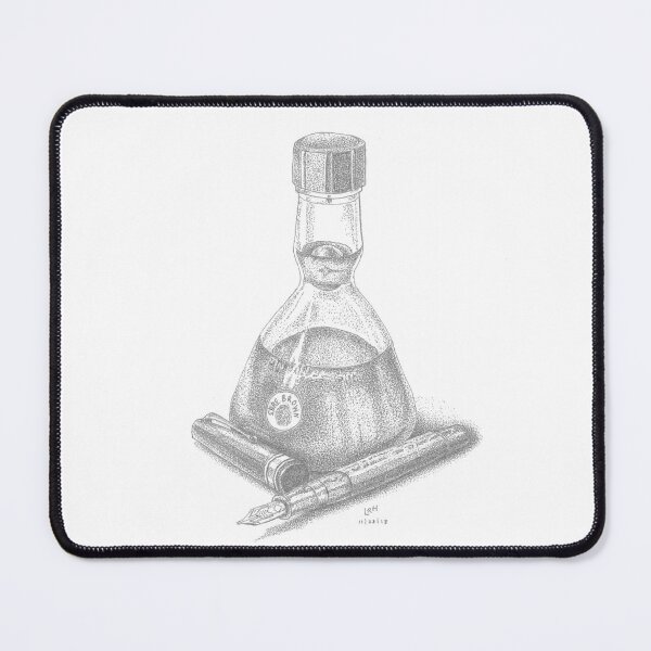 Item preview, Bottle of Ink and Fountain Pen designed and sold by eronel.
