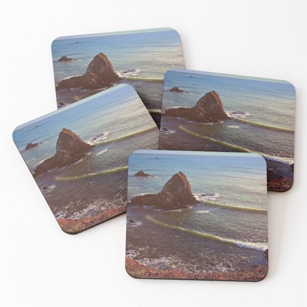Item preview, Glowing Swells at Jenner Headlands designed and sold by outdoorstudio.