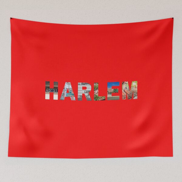 Item preview, Harlem Texted Based | Picture Neighborhood Sightseeing Design designed and sold by HarlemsGee.