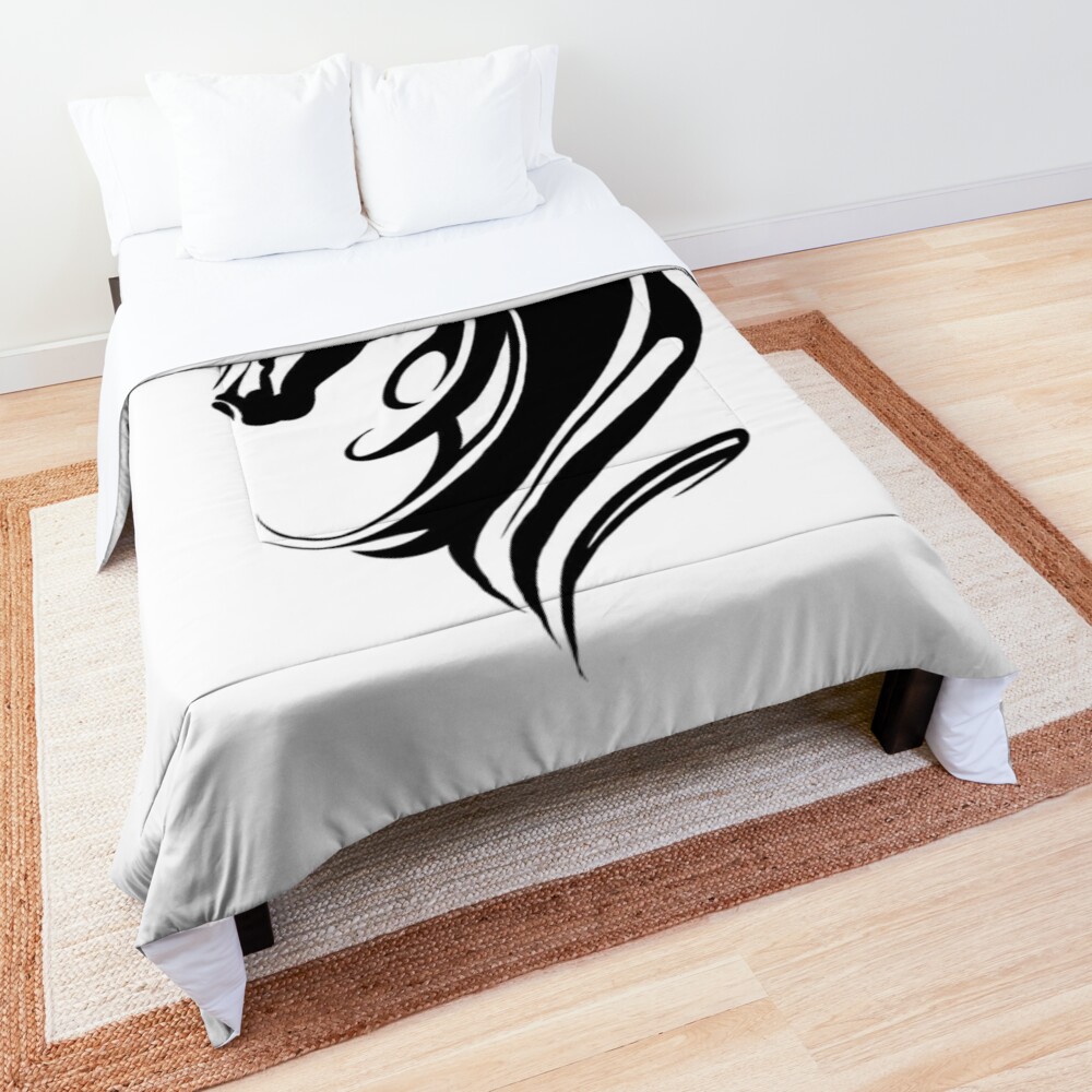 Horse Silhouette - Finch Comforter