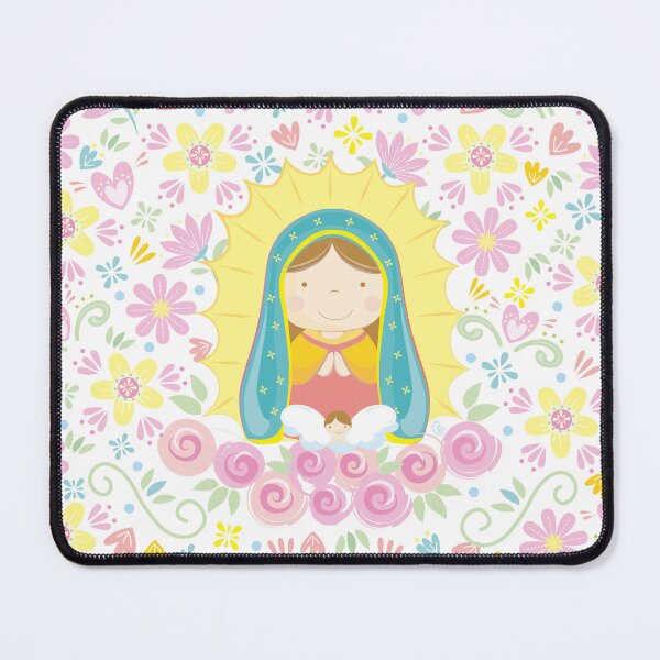 Item preview, Virgencita de Guadalupe cute and colorful illustration designed and sold by MadreMia.