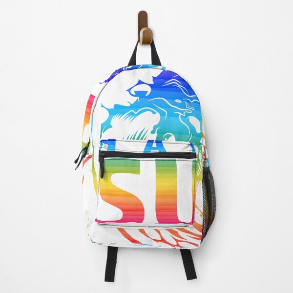 Item preview, colourful rainbow hawaii surf summer wave designed and sold by designsmaster99.