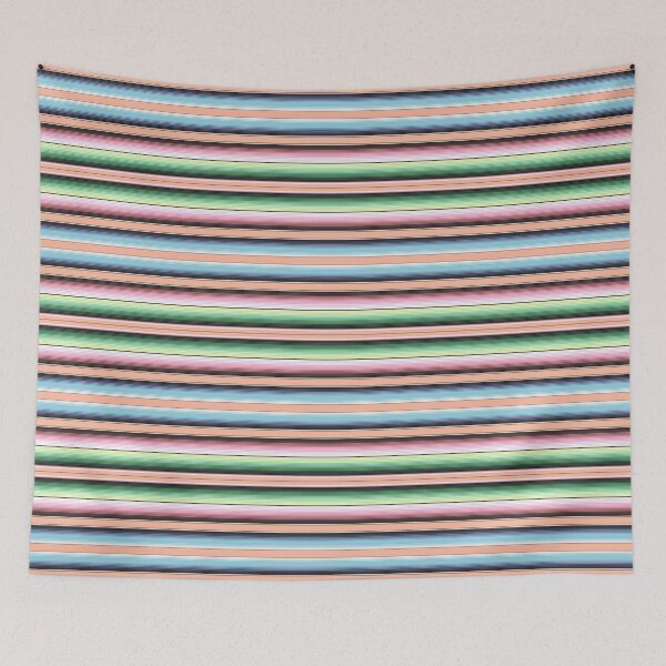 Item preview, Pastel serape stripes designed and sold by ibelieveimages.