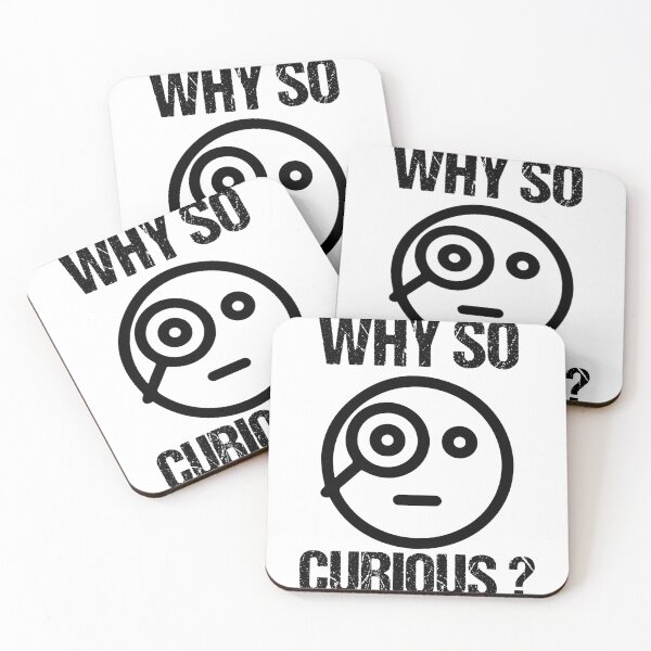 Item preview, Why So Curious ? designed and sold by medadesign.
