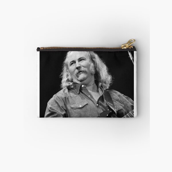 Aperçu de l'œuvre David Crosby - CSN - Photographie BW créée et vendue par ConcertImages.