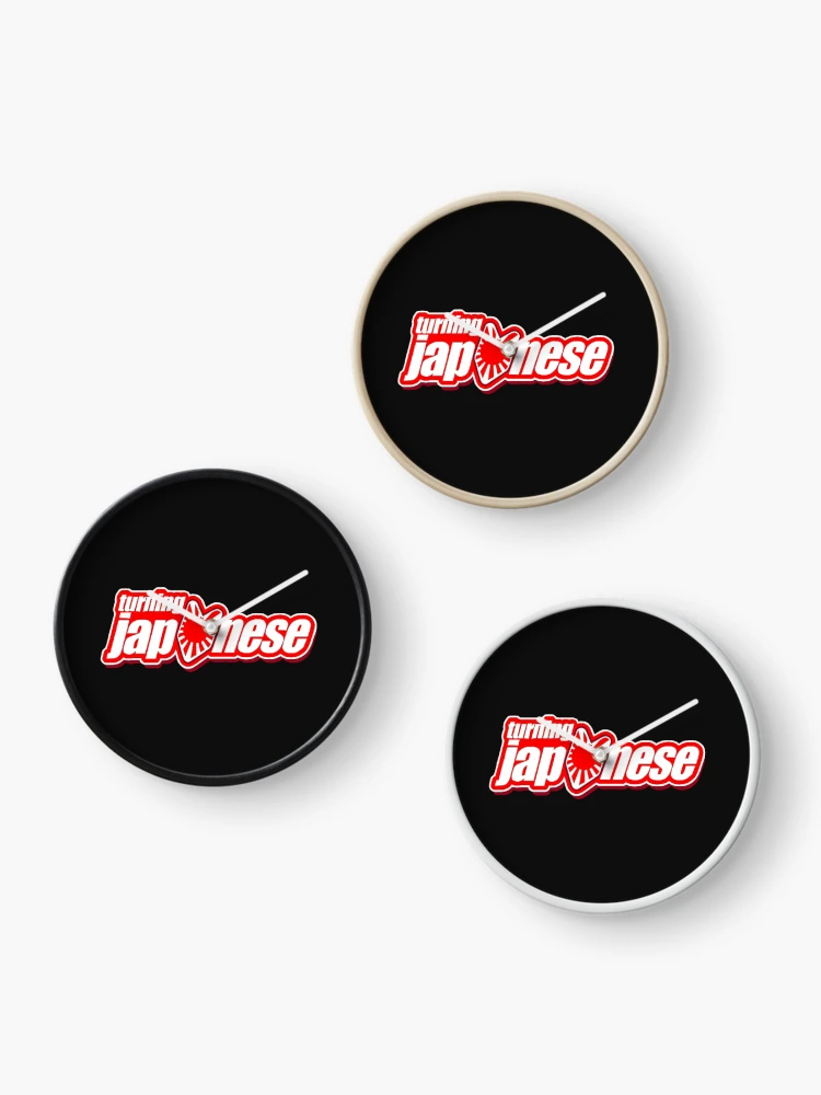 Thumbnail 3 of 4, Clock, Turning Japanese designed and sold by Racingdecals.