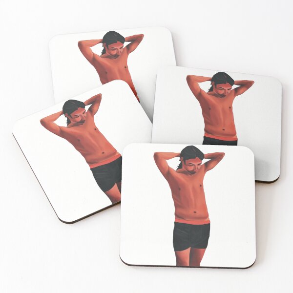 Item preview, Man Pulling Hair Back Art designed and sold by marriahbreanne.