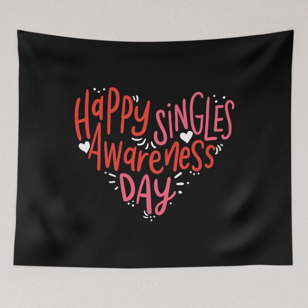 Item preview, Happy Single Awareness Day His and Her Gift Funny Valentine designed and sold by haselshirt.