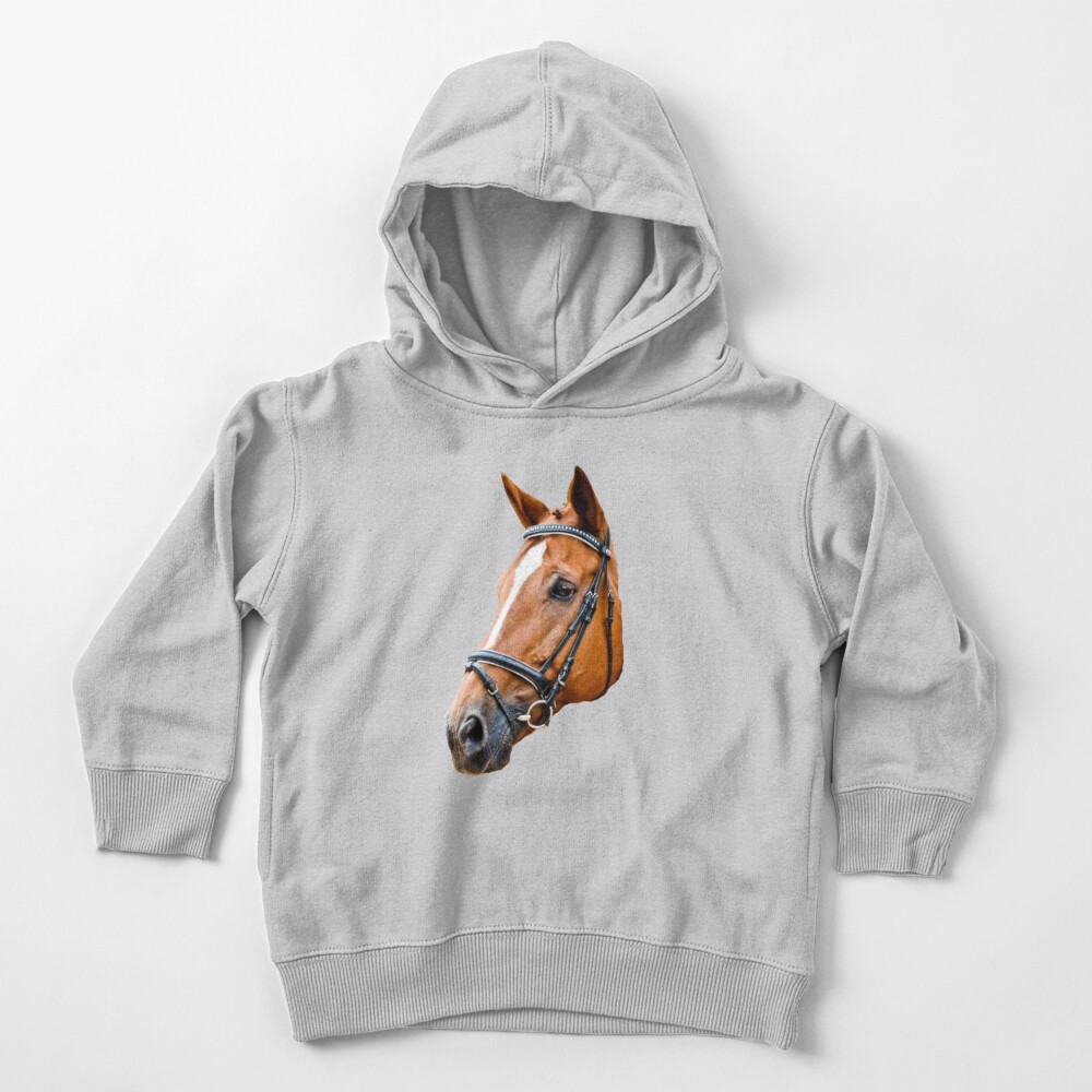 Horse Silhouette - Finch Toddler Pullover Hoodie