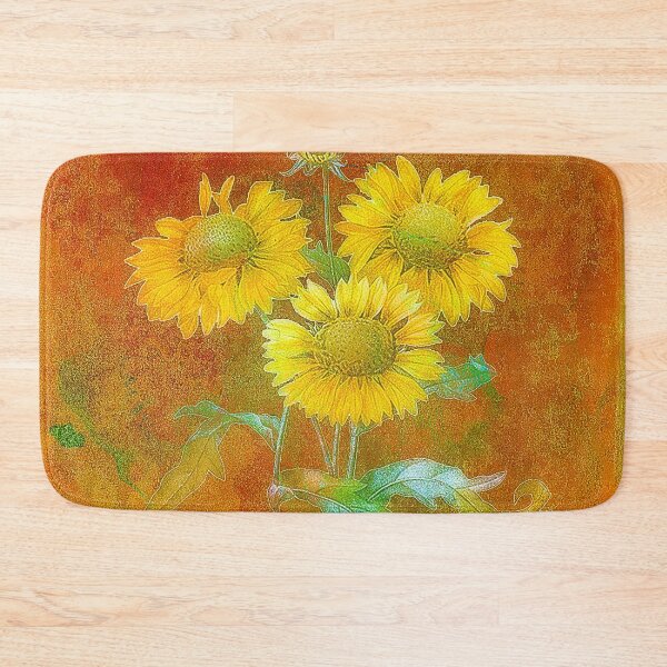 Item preview, Soft painted sunflowers designed and sold by ibelieveimages.