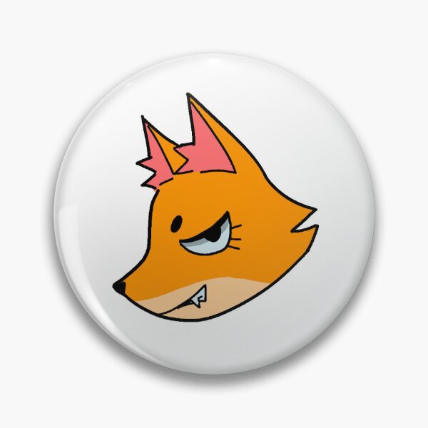 Item preview, Cute Fox Head Grin designed and sold by NeetStudio.