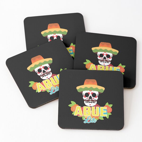 Item preview, Cute Mexican Calavera With Flowers Saying Abuelito designed and sold by Med ing.
