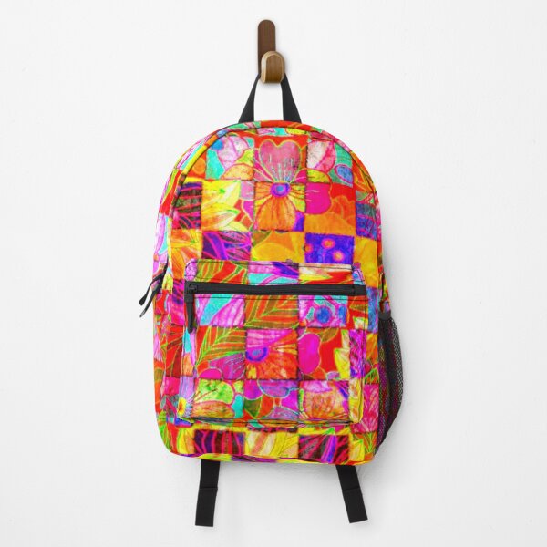 Item preview, Bohemian checkered floral designed and sold by ibelieveimages.