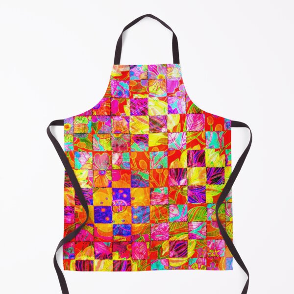 Item preview, Bohemian checkered floral designed and sold by ibelieveimages.