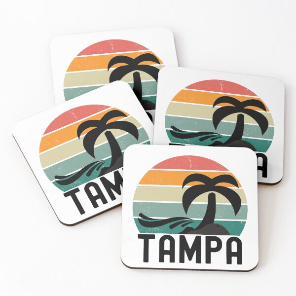 Item preview, Vintage Retro Tampa Florida Travel Gift designed and sold by BronikowskiART.