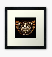Clock Power Framed Print