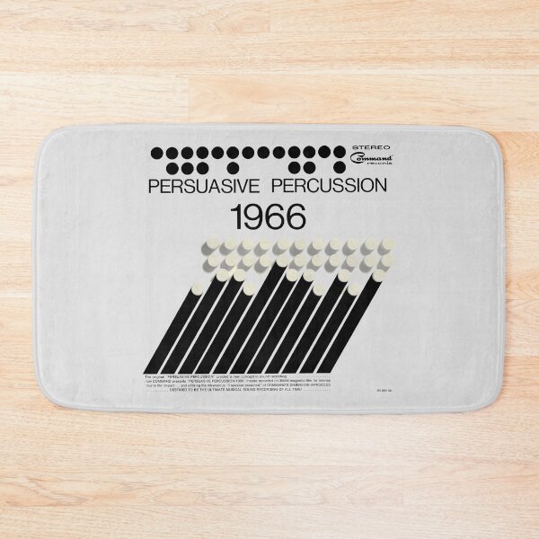 Item preview, PERSUASIVE PERCUSSION 1966 - RECORD SLEEVE designed and sold by ThrowbackAds.