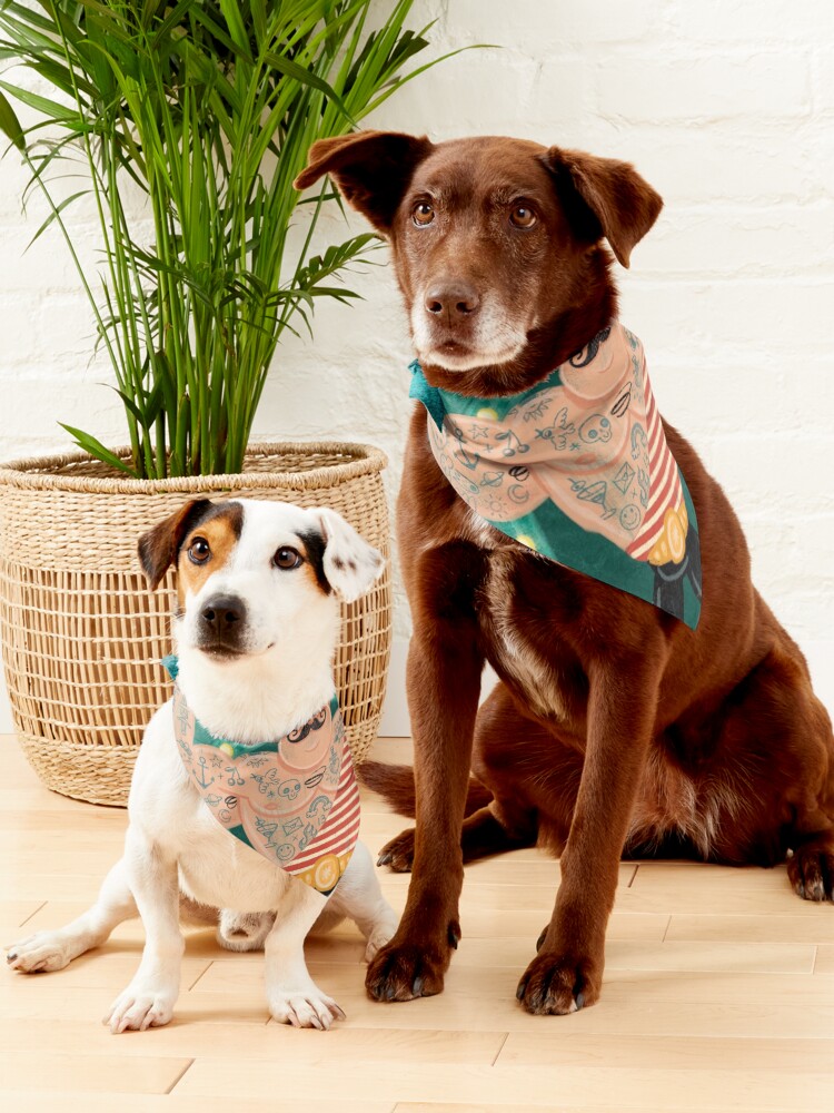 Alternate view of Worlds Strongest Man Pet Bandana