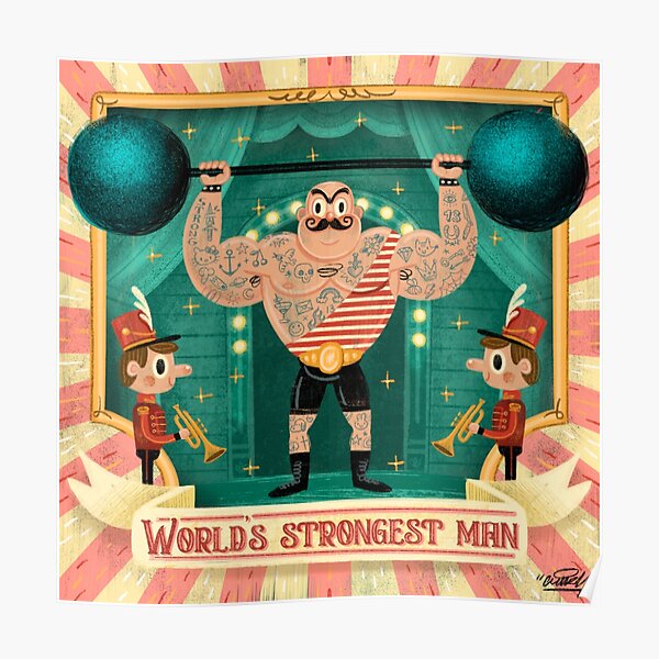 Worlds Strongest Man Poster