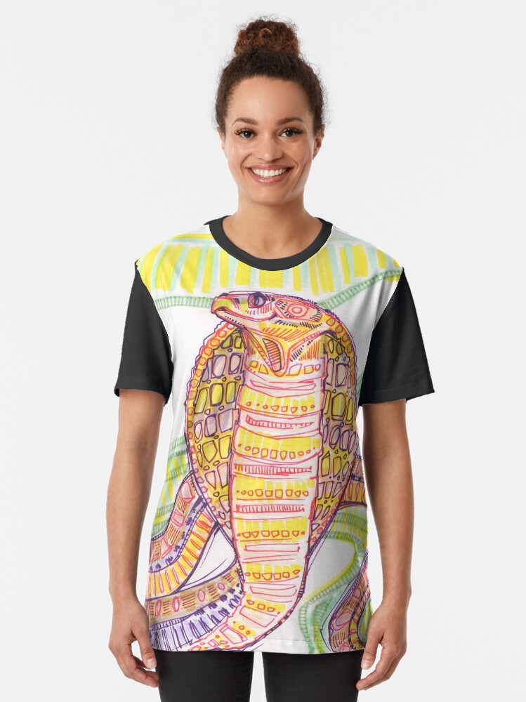 Alternate view of Cobra Drawing - 2017 Graphic T-Shirt