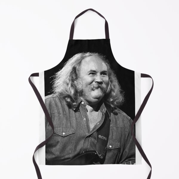 Item preview, David Crosby - CSN - BW Photograph designed and sold by ConcertImages.
