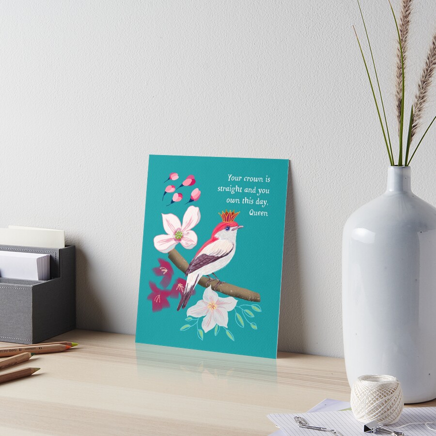 Item preview, Art Board Print designed and sold by ToMyDearFriend.