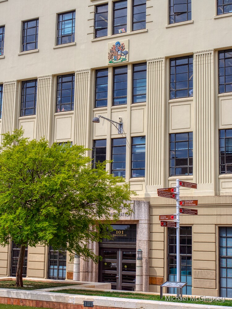 "Wellington City Council Building" Sticker for Sale by urbanfragments