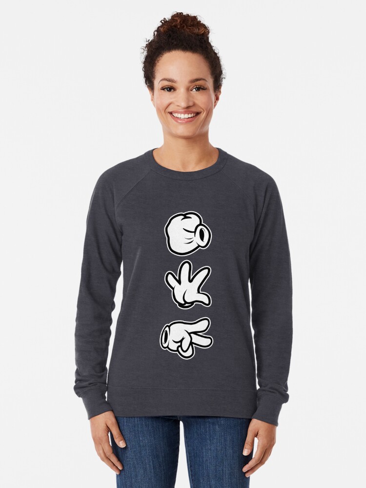 Mickey Mouse Hands Rock Paper Scissors