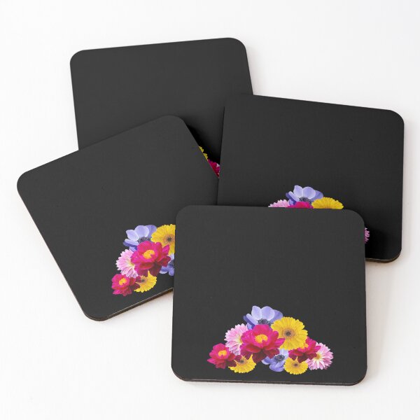 Item preview, Color Flowers - 2 Black BG designed and sold by samie831.