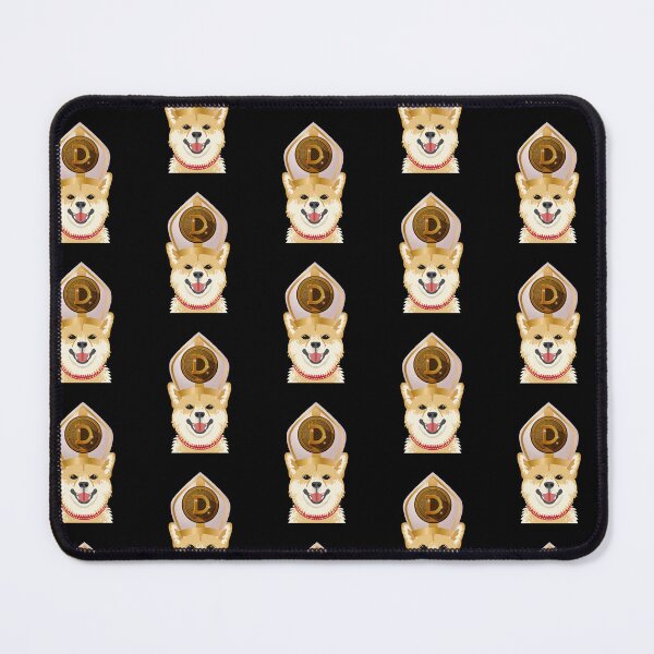 Item preview, The Doge Pope Worship Funny Dogecoin Meme designed and sold by NFTDesignsBLV.