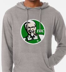 Sudadera con capucha ligera KFC PARODY THC Weed.