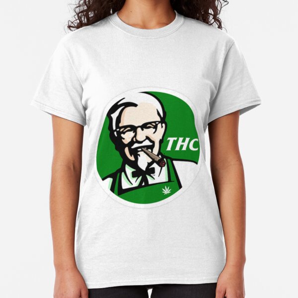 KFC PARODY THC Weed. Classic T-Shirt
