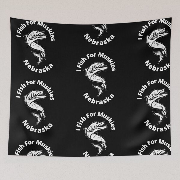 Item preview, Nebraska Muskies Fish Fishing Essential For Muskie  designed and sold by Yakisha Gates.
