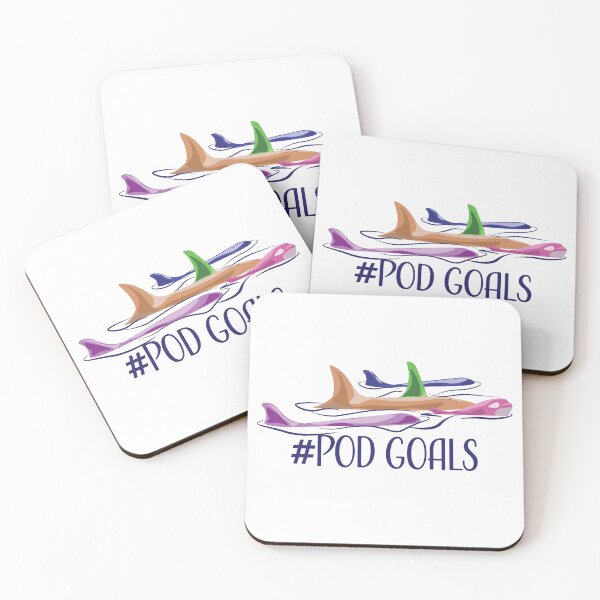 Item preview, #Pod Goals  designed and sold by InkLayer.