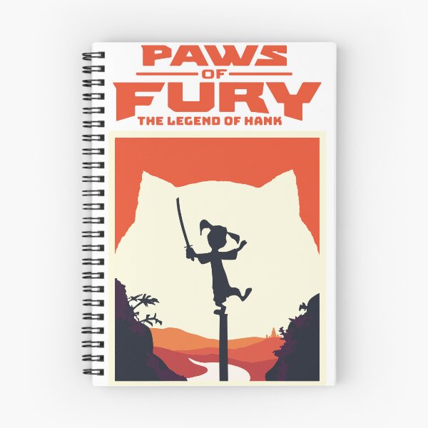 Item preview, Paws Of Fury The Legend Of Hank designed and sold by ABZDesigner.