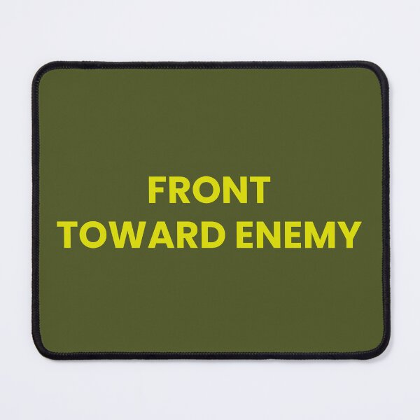 Item preview, Front Towards Enemy Claymore Mine Yellow | Misbranded designed and sold by Misbranded.