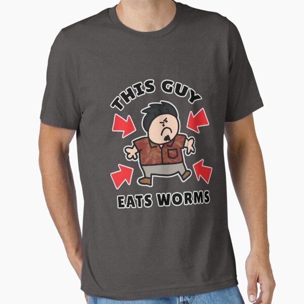 Item preview, This Guy Eats Worms (Kiryu Yakuza 3) designed and sold by MidnightKiryus.