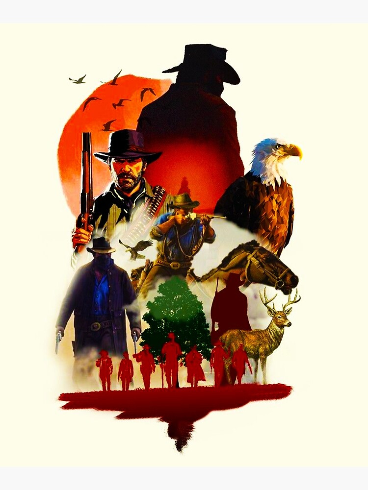 Arthur Morgan RDR2 Mounted Print for Sale by rdrmaniac