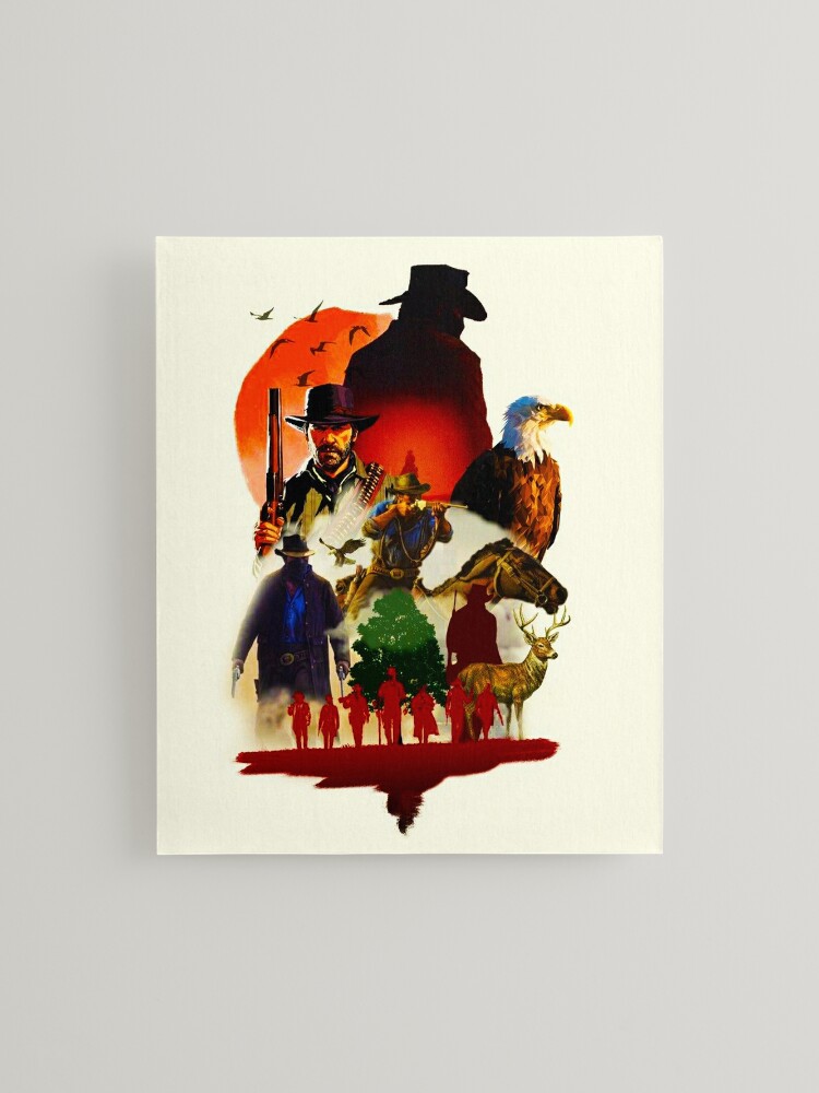 Arthur Morgan RDR2 Mounted Print for Sale by rdrmaniac