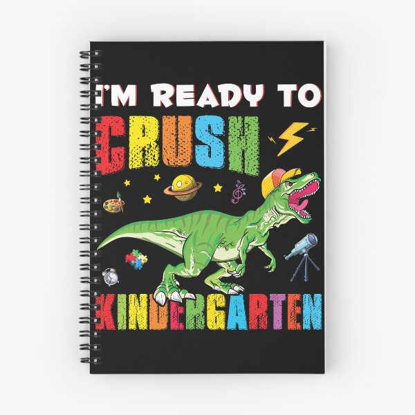 Item preview, I'm Ready To Crush Kindergarten Shirt Funny Trex Dinosaur Kids designed and sold by CREATIVE-TEE.