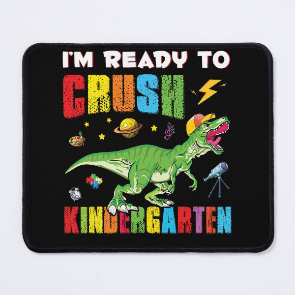 Item preview, I'm Ready To Crush Kindergarten Shirt Funny Trex Dinosaur Kids designed and sold by CREATIVE-TEE.