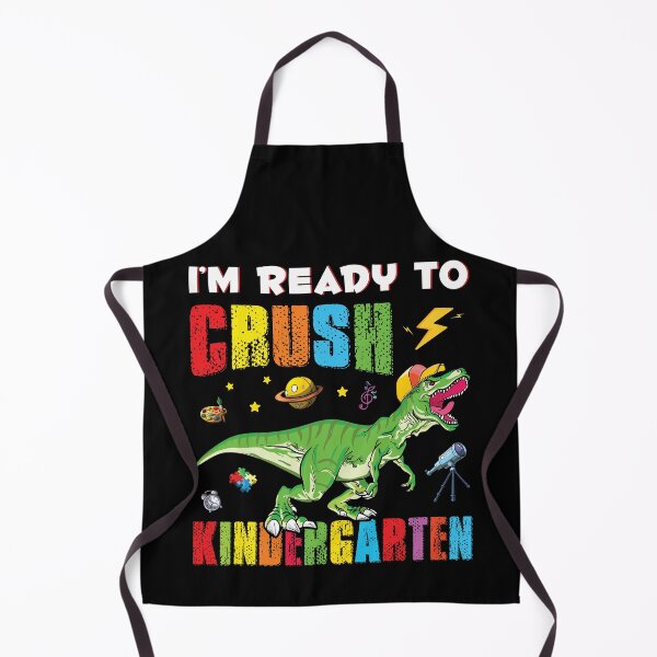 Item preview, I'm Ready To Crush Kindergarten Shirt Funny Trex Dinosaur Kids designed and sold by CREATIVE-TEE.