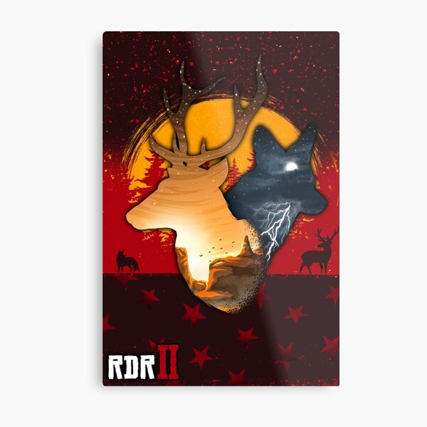 Vista previa del artículo con la obra «Redención muerta roja 2 | arturo morgan», diseñado y vendido por rdrmaniac.