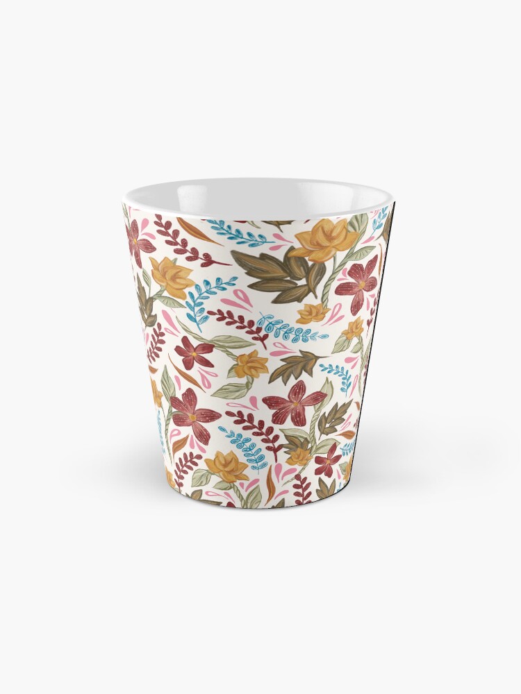 Aperçu 2 sur 4. Mug à café avec l'œuvre 109 blanc créée et vendue par mallorybernard.