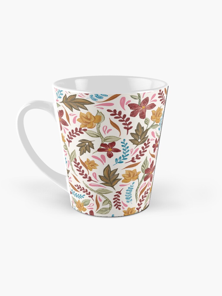 Aperçu 3 sur 4. Mug à café avec l'œuvre 109 blanc créée et vendue par mallorybernard.