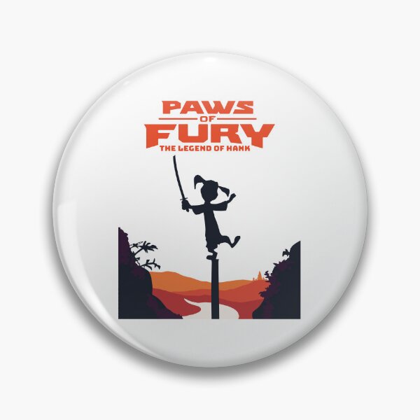 Item preview, Paws of Fury The Legend Of Hank designed and sold by ABZDesigner.