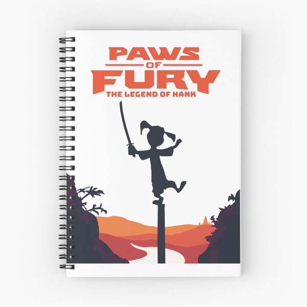Item preview, Paws of Fury The Legend Of Hank designed and sold by ABZDesigner.