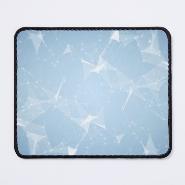 Item preview,  blue abstract science network digital pattern designed and sold by AI ART Studio.